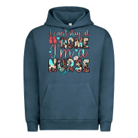 Pigment Midnight Navy i can’t stay at home i’m a nurse Urban Hoodie - JahusDesignShop