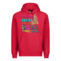 Cardinal life is to short wait your nails to dry bbs Premium Hoodie - BundleAndBundleShop