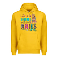 Lemon life is to short wait your nails to dry bbs Premium Hoodie - BundleAndBundleShop