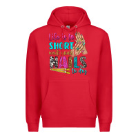 Red life is to short wait your nails to dry bbs Premium Hoodie - BundleAndBundleShop