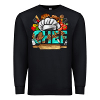 Black chef Premium Sweatshirt - texasbilliewilder
