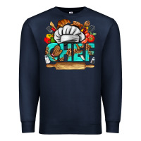 Navy chef Premium Sweatshirt - texasbilliewilder
