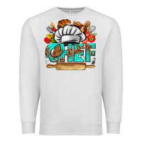 Oatmeal Heather chef Premium Sweatshirt - texasbilliewilder