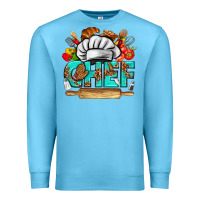 Ocean Blue chef Premium Sweatshirt - texasbilliewilder