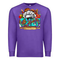 Purple chef Premium Sweatshirt - texasbilliewilder