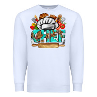 White chef Premium Sweatshirt - texasbilliewilder