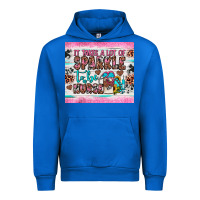 Cobalt it takes a lot of sparkle to be a nurse Urban Hoodie - JahusDesignShop