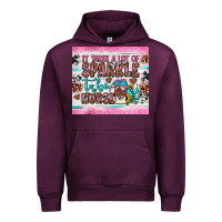 Mauve Wine it takes a lot of sparkle to be a nurse Urban Hoodie - JahusDesignShop
