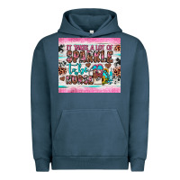 Pigment Midnight Navy it takes a lot of sparkle to be a nurse Urban Hoodie - JahusDesignShop