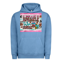 Pigment Pebble Blue it takes a lot of sparkle to be a nurse Urban Hoodie - JahusDesignShop