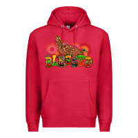 Cardinal blessed afro woman hands Premium Hoodie - AdoDesignShop
