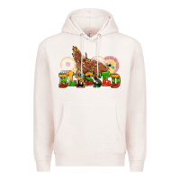 Pale Pink blessed afro woman hands Premium Hoodie - AdoDesignShop