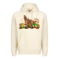 Sandshell blessed afro woman hands Premium Hoodie - AdoDesignShop