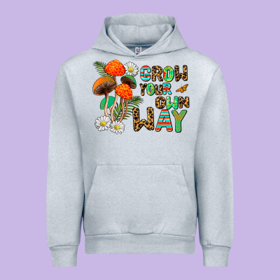 Grow Your Own Way Urban Hoodie Designed By Adodesignshop