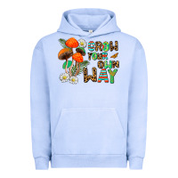 Pigment Grape Ice grow your own way Urban Hoodie - AdoDesignShop