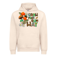Sandshell grow your own way Urban Hoodie - AdoDesignShop