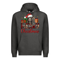 Charcoal Heather merry christmas pitbull Premium Hoodie - JahusDesignShop