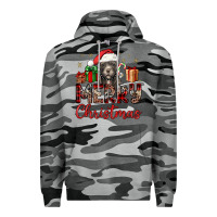 Slate Camo merry christmas pitbull Premium Hoodie - JahusDesignShop
