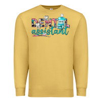 Antique Gold dental assistant Premium Sweatshirt - texasbilliewilder