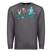 Charcoal Heather dental assistant Premium Sweatshirt - texasbilliewilder