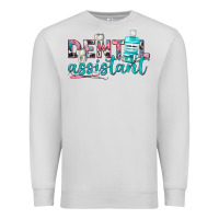Dove Grey dental assistant Premium Sweatshirt - texasbilliewilder