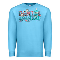 Ocean Blue dental assistant Premium Sweatshirt - texasbilliewilder