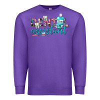 Purple dental assistant Premium Sweatshirt - texasbilliewilder