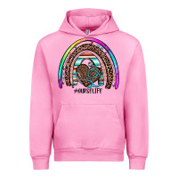 Fuchsia Pink nurse life rainbow Urban Hoodie - JahusDesignShop