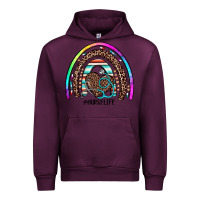 Mauve Wine nurse life rainbow Urban Hoodie - JahusDesignShop