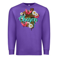 Purple chosen Premium Sweatshirt - texasbilliewilder
