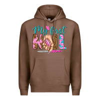 Chestnut my first nail bbs Premium Hoodie - BundleAndBundleShop