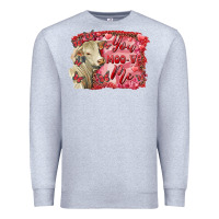 Heather Grey Valentine's day you moo ve me charolais cow Premium Sweatshirt - RanaPortraitStore