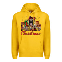 Lemon merry christmas pug Premium Hoodie - JahusDesignShop