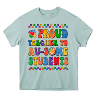 Arona Proud Teacher to au-some student Heavy Core Tee - CowhideDigitalArt