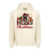 Tofu merry christmas pug Premium Hoodie - JahusDesignShop
