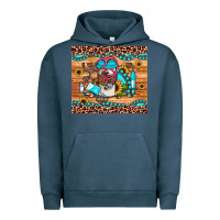 Pigment Midnight Navy western gemstone sunflower nurse Urban Hoodie - JahusDesignShop