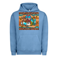 Pigment Pebble Blue western gemstone sunflower nurse Urban Hoodie - JahusDesignShop