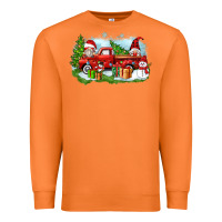 Carrot Christmas gnomes truck Premium Sweatshirt - Zillion Design Studio