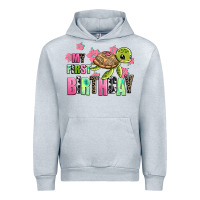 Heather Grey mu first birthday Urban Hoodie - AdoDesignShop
