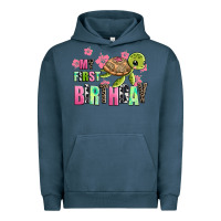 Pigment Midnight Navy mu first birthday Urban Hoodie - AdoDesignShop
