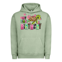 Pigment Oil Green mu first birthday Urban Hoodie - AdoDesignShop