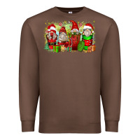 Chestnut Christmas gnome coffee cups Premium Sweatshirt - Zillion Design Studio