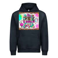 Navy this nurse is guided by jesus Urban Hoodie - JahusDesignShop