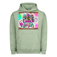 Pigment Oil Green this nurse is guided by jesus Urban Hoodie - JahusDesignShop