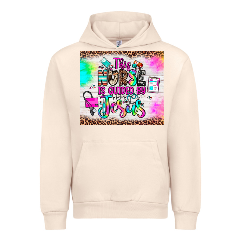This Nurse Is Guided By Jesus Urban Hoodie by JahusDesignShop | Teevron