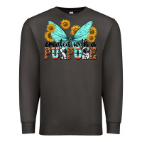 Smoke created with a purpose Premium Sweatshirt - texasbilliewilder