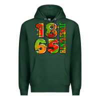 Sports Green 1865 juneteenth Premium Hoodie - AdoDesignShop