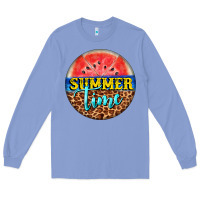Colony Blue summer time watermelon Long Sleeve Tee - BarkalooDesign