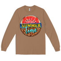 Toasted Coconut summer time watermelon Long Sleeve Tee - BarkalooDesign