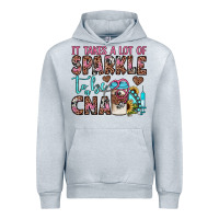 Heather Grey it takes a lot of sparkle to be a cna Urban Hoodie - JahusDesignShop